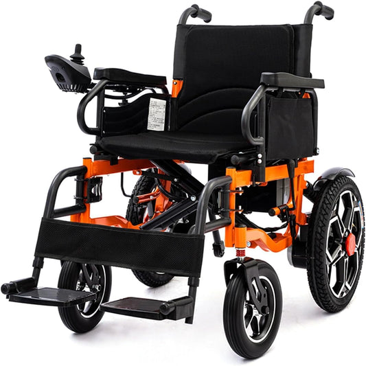 Foldable electric wheelchair, 500W, 30km range, all-terrain. Image 1 of 9.